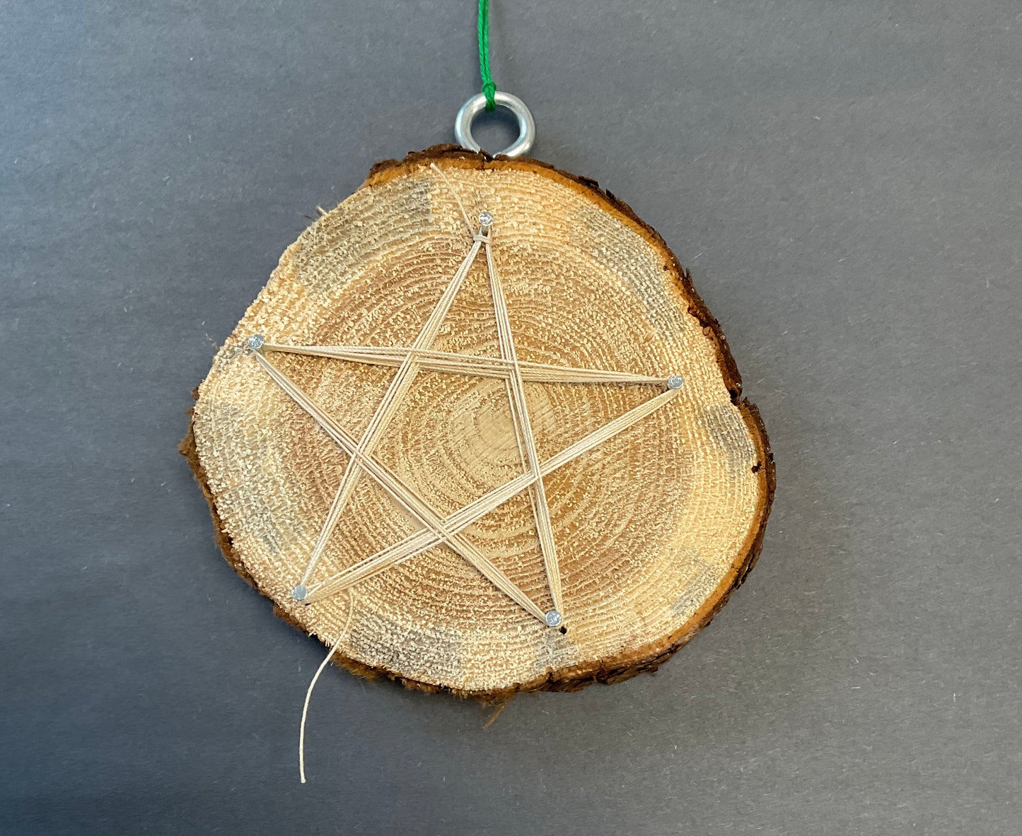 Large Star Ornament - Beige