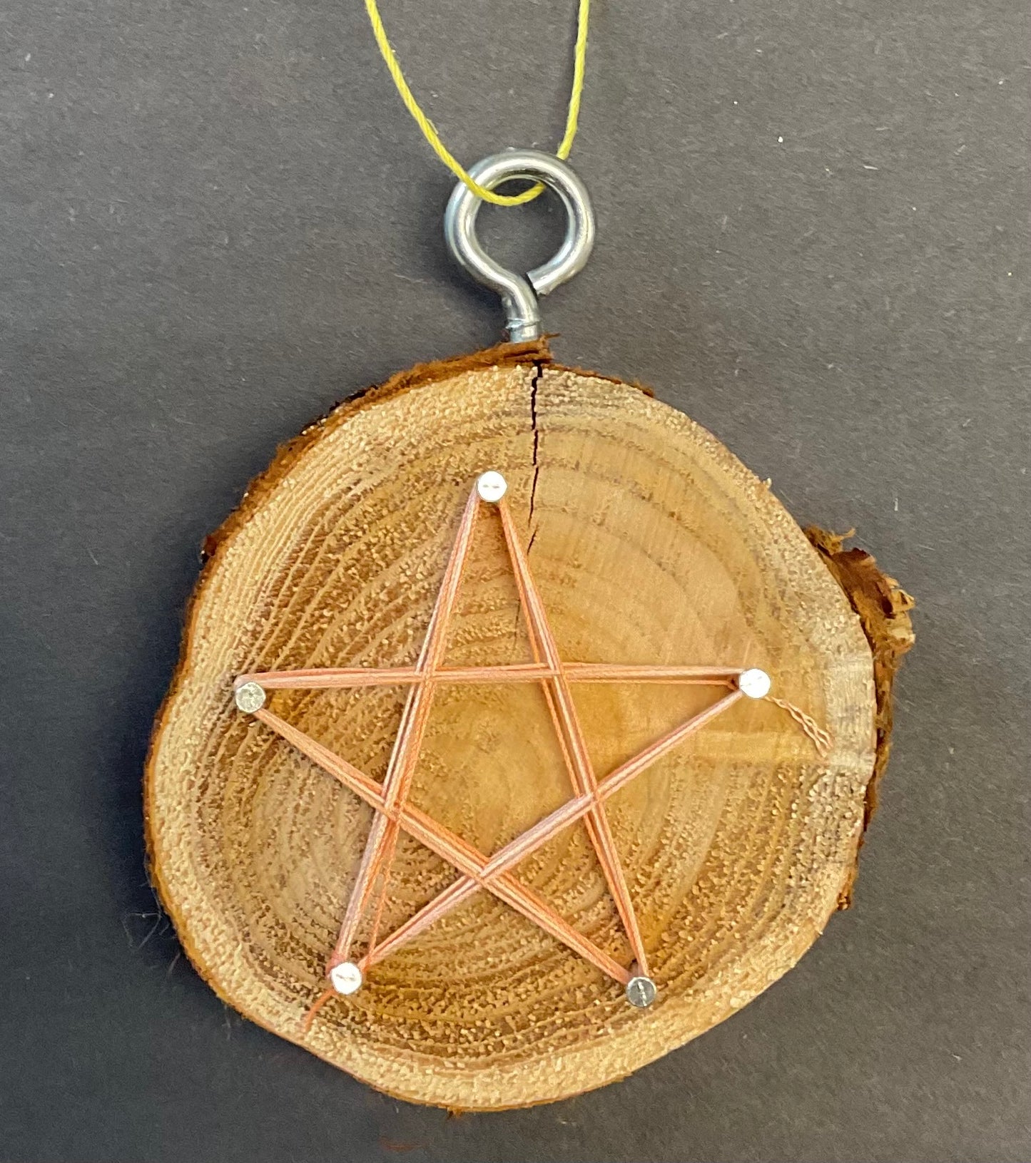 Large Star Ornament - Orange