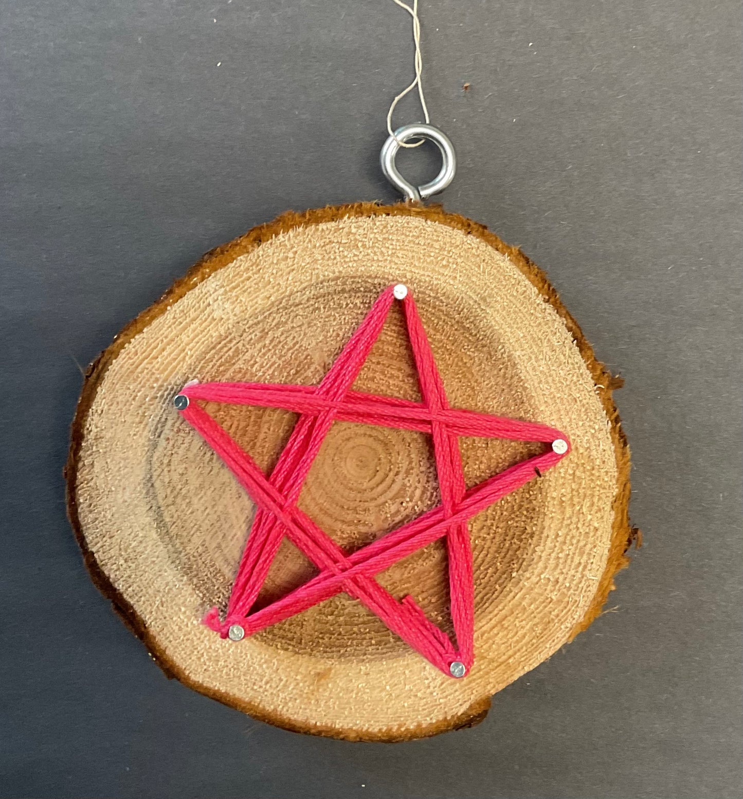 Large Star Ornament - Pink
