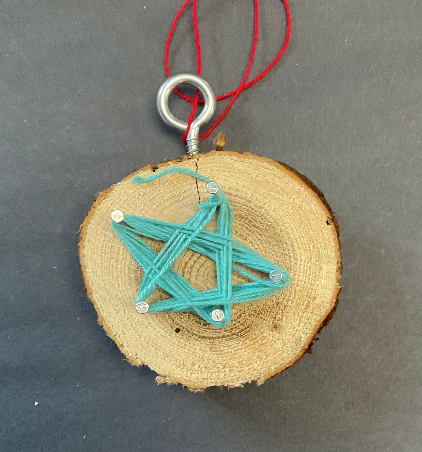 Small Star Ornament - Teal