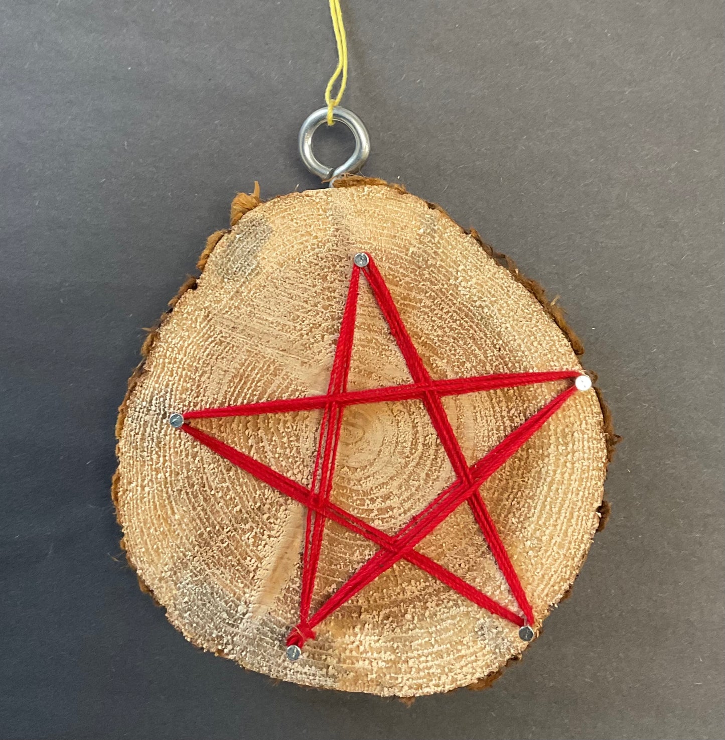 Large Star Ornament - Red
