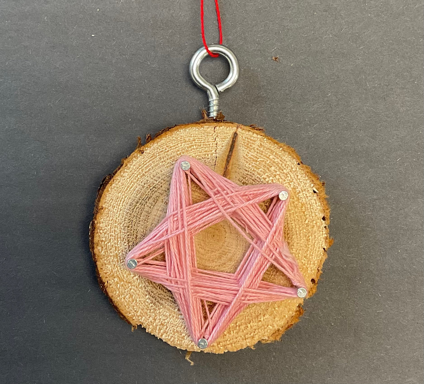 Small Star Ornament - Pink