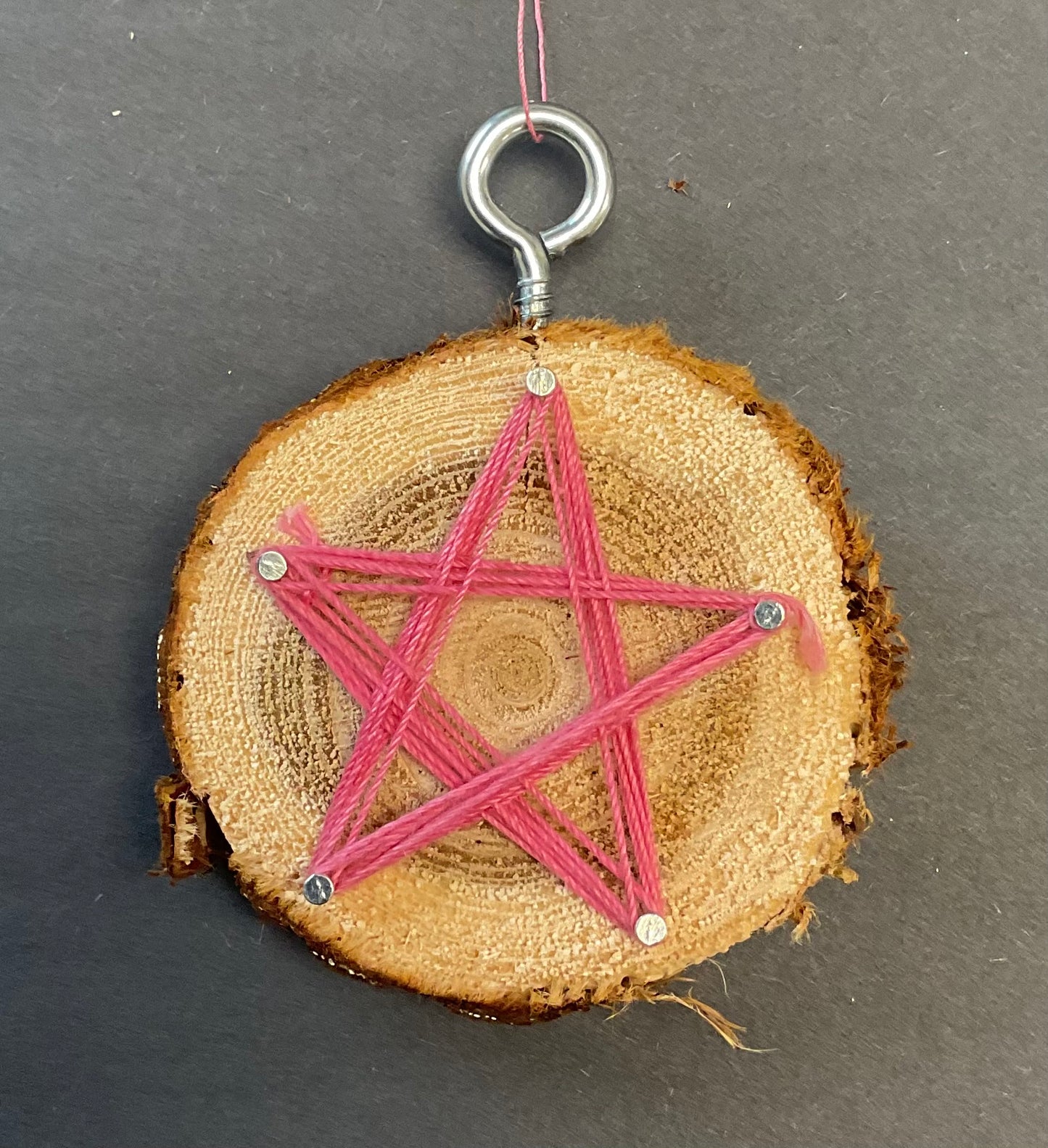 Large Star Ornament - Pink
