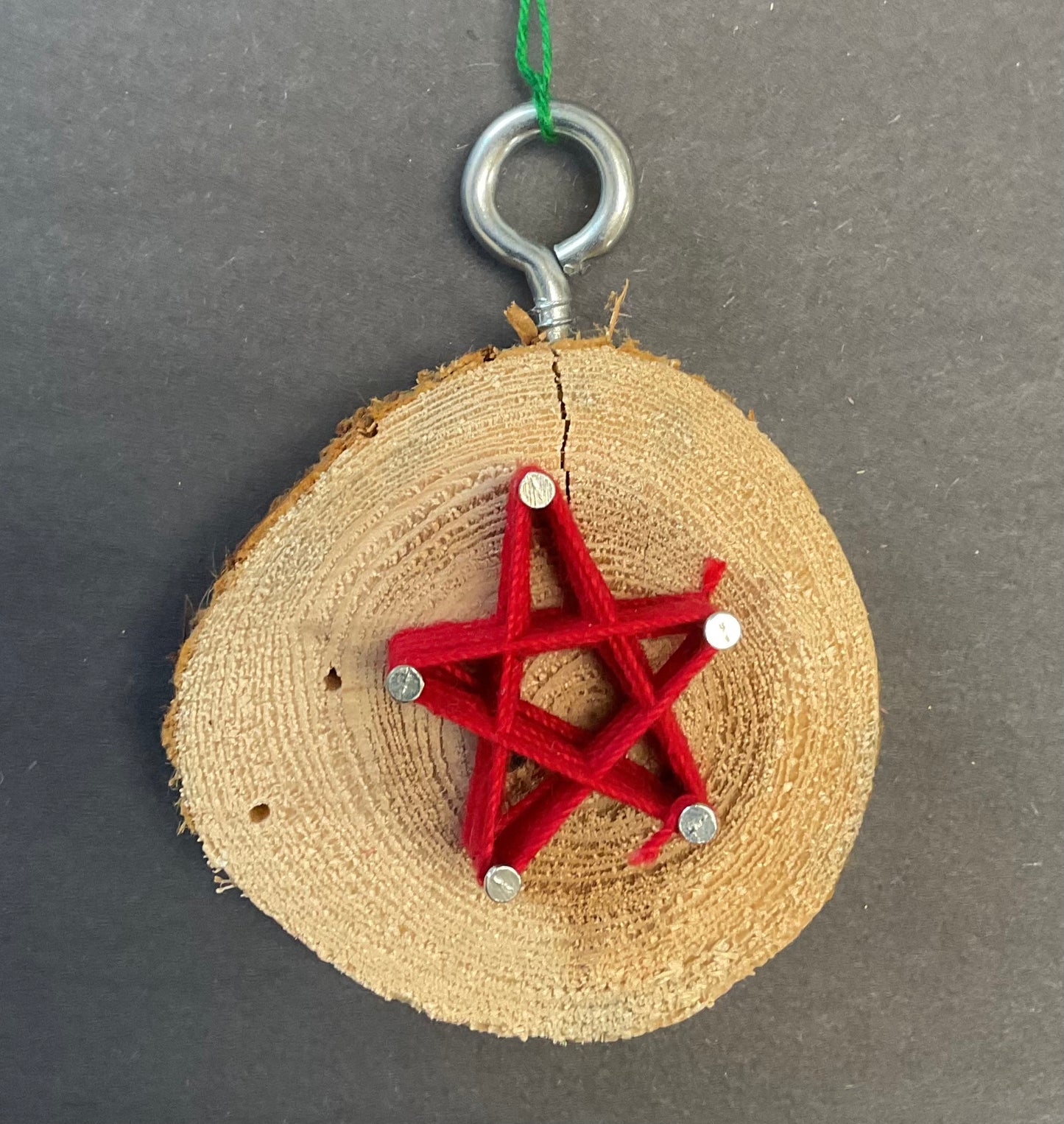 Small Star Ornament - Red
