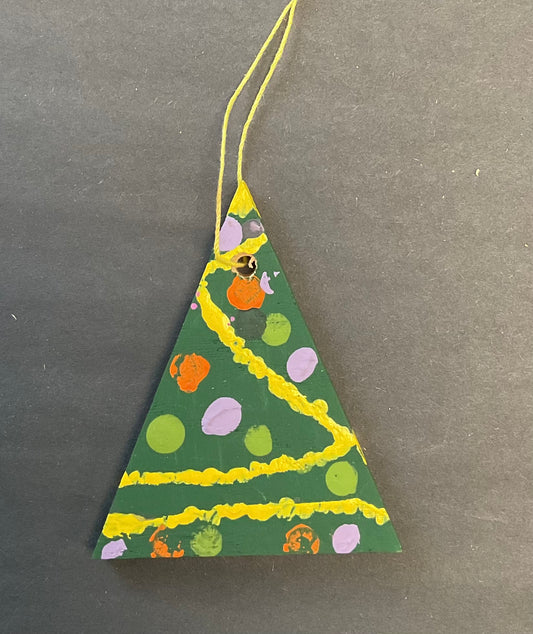 Triangle Ornament - Tree