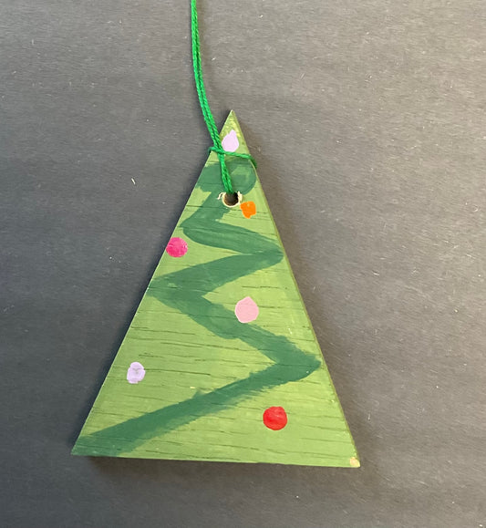 Triangle Ornament - Tree