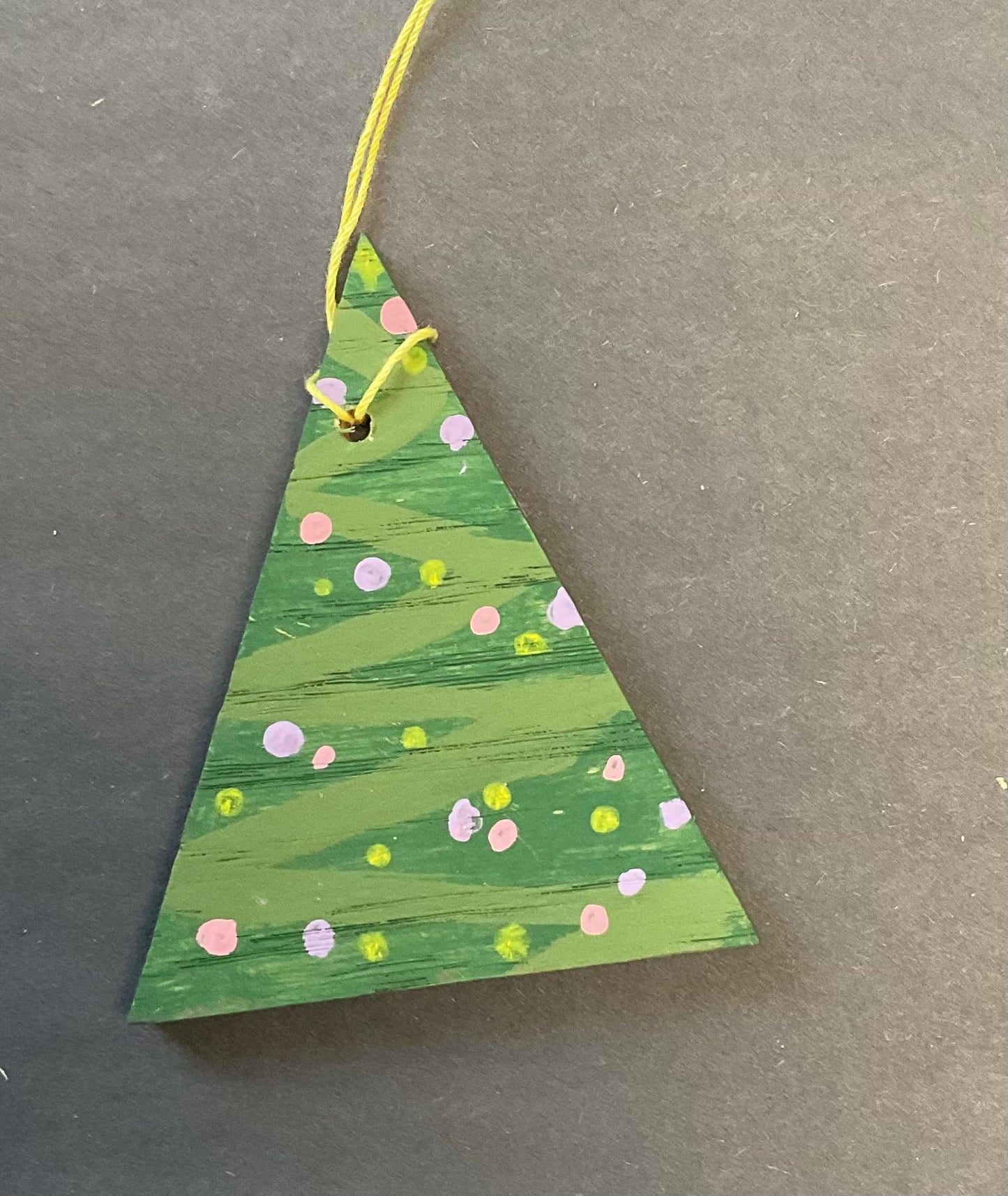 Triangle Ornament - Tree