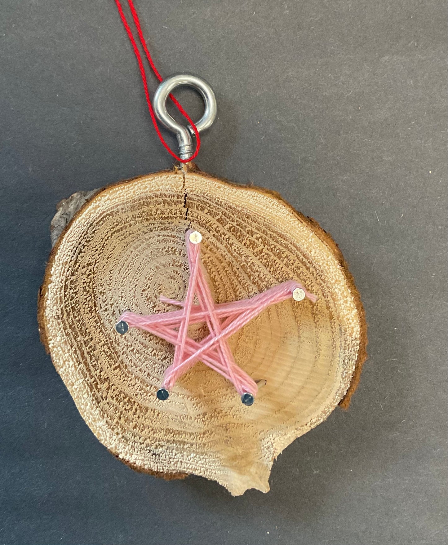 Large Star Ornament - Pink